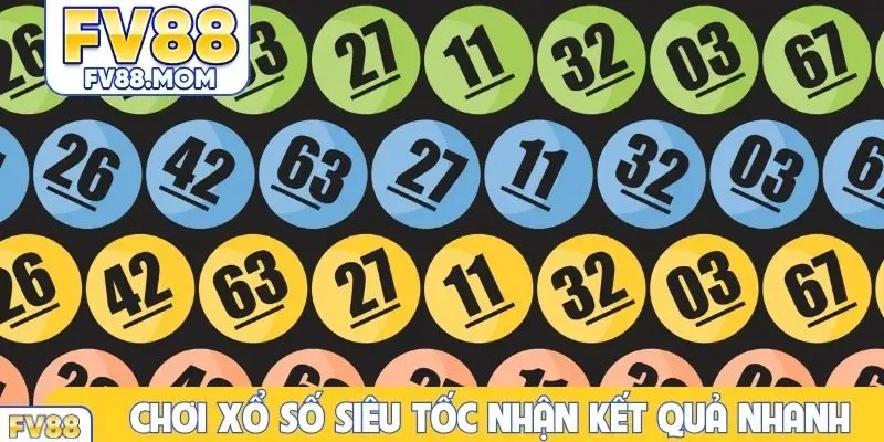 Chơi xổ số siêu tốc nhận kết quả nhanh