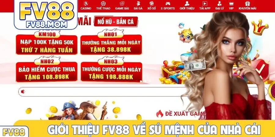 Giới thiệu FV88 về sứ mệnh của nhà cái